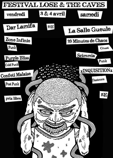 Festival Lose and the Caves à la Salle Gueule le 04 avril 2020 à Marseille (13)