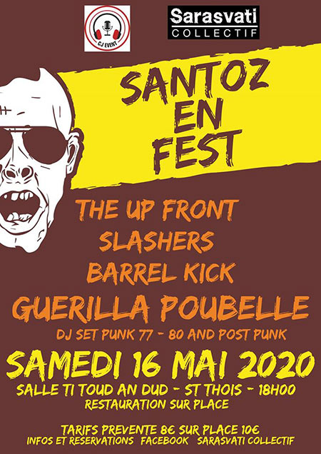 SANTOZ EN FEST #1 le 16 mai 2020 à Saint-Thois (29)