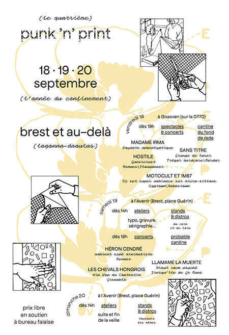 Punk'n'Print Fest #4 le 19 septembre 2020 à Brest (29)