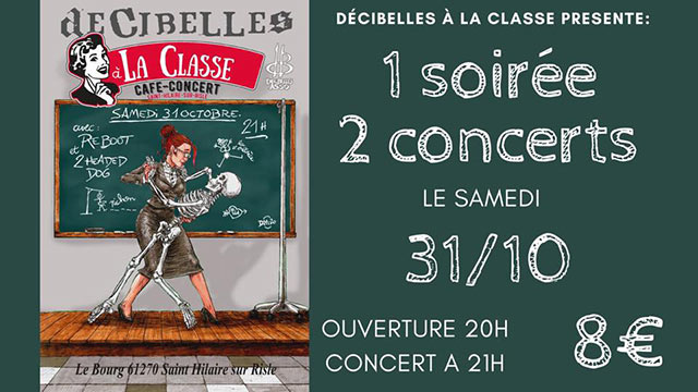 Concert à la Classe St Hilaire le 31 octobre 2020 à Saint-Hilaire-sur-Risle (61)