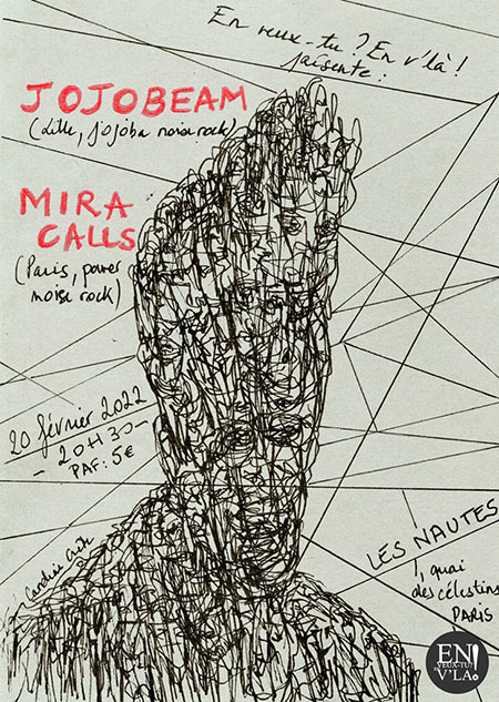 JojoBeam + Mira Calls le 20 février 2022 à Paris (75)