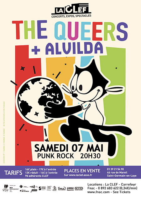 The Queers à La CLEF le 07 mai 2022 à Saint-Germain-en-Laye (78)
