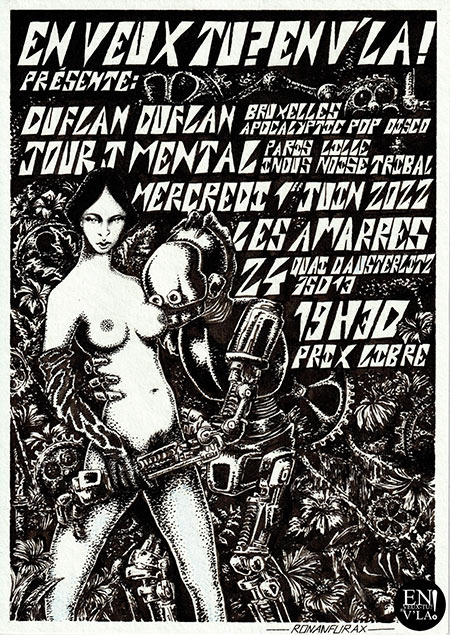 ¡ Duflan Duflan ! + Jour J Mental le 01 juin 2022 à Paris (75)