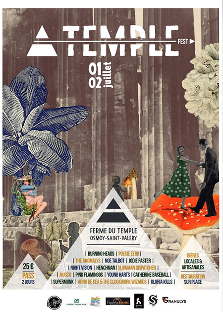 Temple Festival le 01 juillet 2022 à Osmoy-Saint-Valery (76)