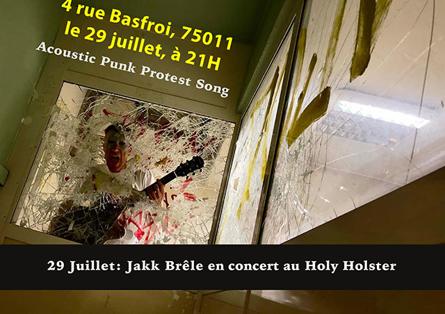 Concert @ Holy Holster Bar le 29 juillet 2022 à Paris (75)