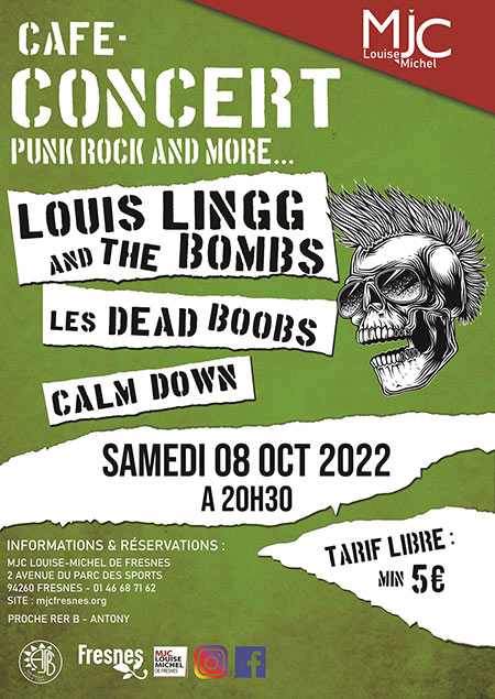 Punk Rock and more le 08 octobre 2022 à Fresnes (94)