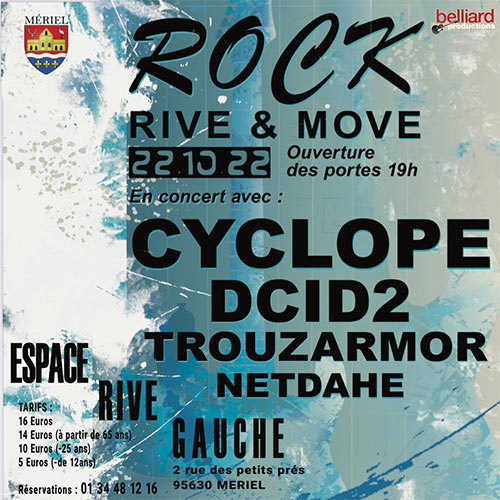 RIVE & MOVE avec CYCLOPE, DCID2, TROUZARMOR et NETDAHE le 22 octobre 2022 à Mériel (95)