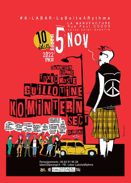 #6 - LaBAR - LaBoiteARythme à La Manufacture le 05 novembre 2022 à Saint-Quentin (02)