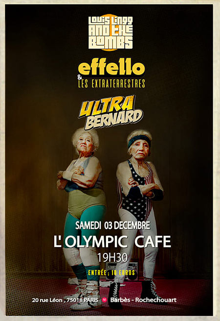 Concert à l'Olympic Café le 03 décembre 2022 à Paris (75)