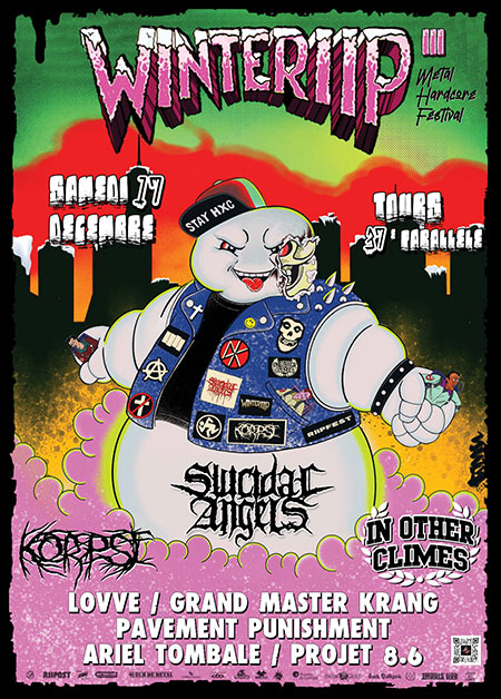 Winteriip III // Metal Hardcore Festival le 17 décembre 2022 à Tours (37)