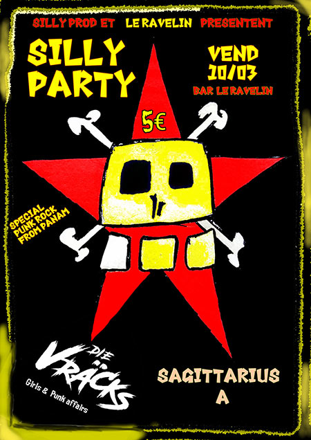 SILLY PARTY - Special Punk Rock from Paname au Ravelin le 10 mars 2023 à Toulouse (31)