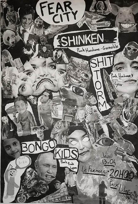 SHINKEN + SHITSTORM + BONGO KIDS le 13 avril 2023 à Lyon (69)