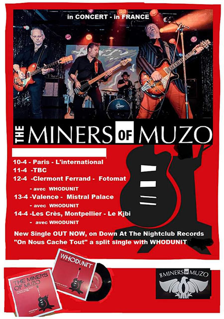 The Miners of Muzo + Whodunit le 13 avril 2023 à Valence (26)