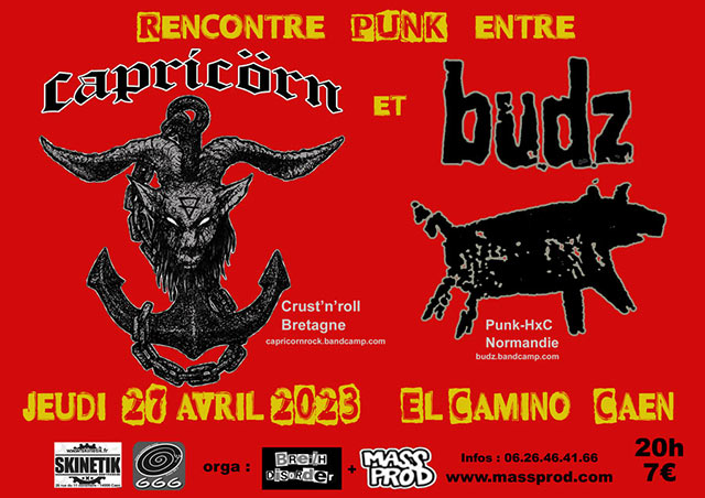 Capricörn + Budz au El Camino le 27 avril 2023 à Caen (14)
