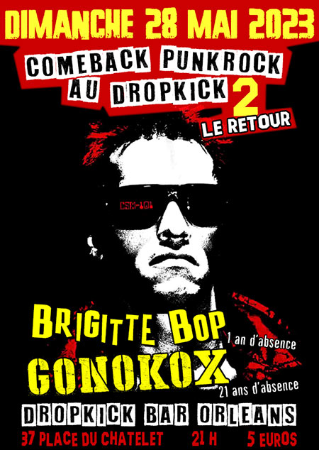 Brigitte Bop + Gonokox @ Dropkick Bar Orléans le 28 mai 2023 à Orléans (45)