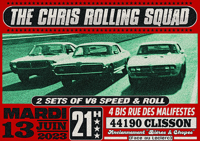The Chris Rolling Squad le 13/06/2023 à Clisson (44)