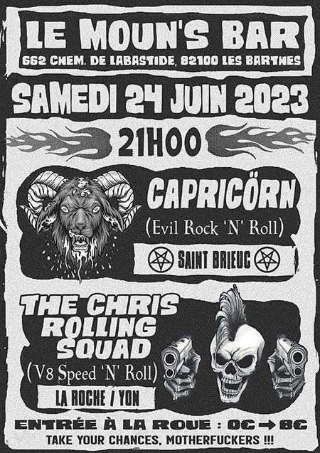 Concert au Moun's Bar le 24 juin 2023 à Les Barthes (82)