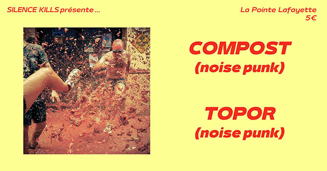 Compost x Topor @ La Pointe Lafayette le 30 juin 2023 à Paris (75)