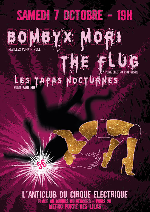 Concert Punk au Cirque Électrique le 07 octobre 2023 à Paris (75)