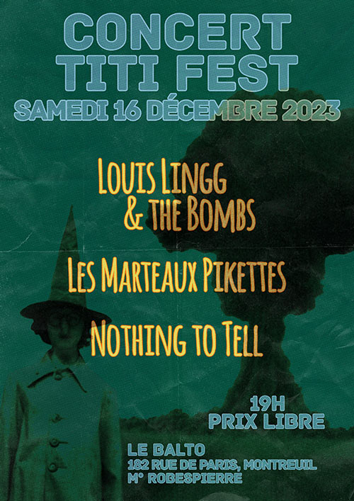 Titi Festival le 16/12/2023 à Montreuil (93)