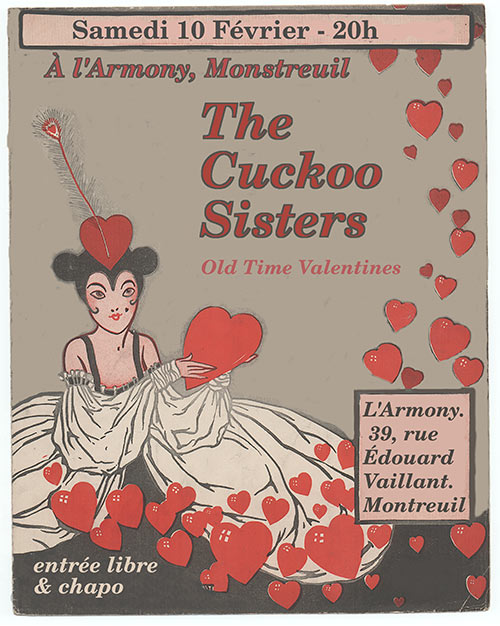 Concert The Cuckoo Sisters à l'Armony le 10 février 2024 à Montreuil (93)
