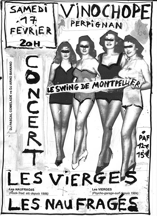 Les Vierges + Les Naufragés @ Vinochope le 17 février 2024 à Perpignan (66)