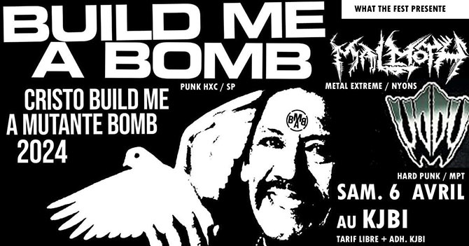 Build Me A Bomb + Malmoth + Uddu au KJBi le 06 avril 2024 à Le Crès (34)