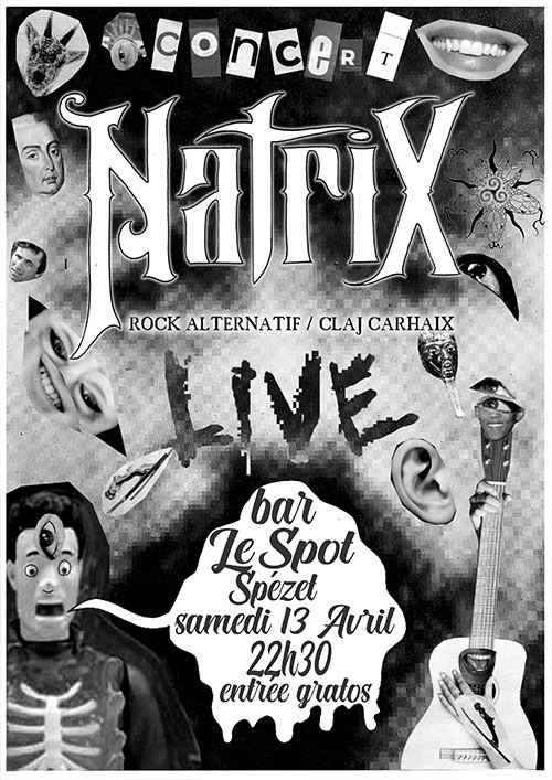 Concert - NatriX le 13 avril 2024 à Spézet (29)