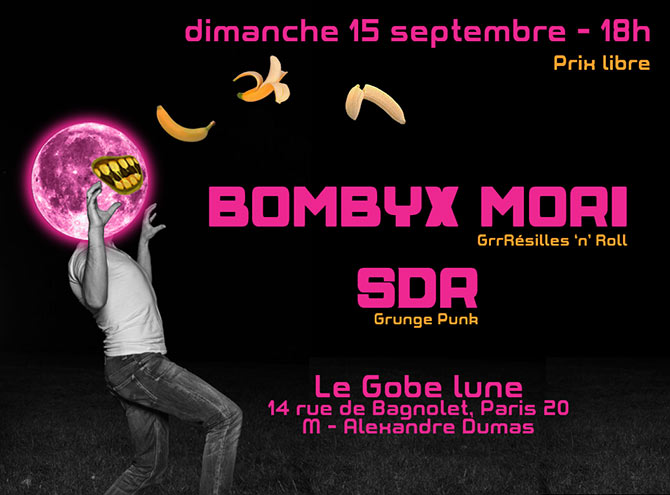 Concert Punk au Gobe Lune le 15 septembre 2024 à Paris (75)