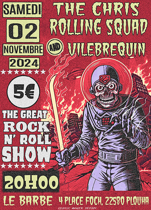 The Chris Rolling Squad + Vilebrequin le 02 novembre 2024 à Plouha (22)