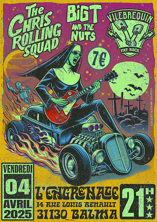 The Chris Rolling Squad le 04 avril 2025 à Balma (31)