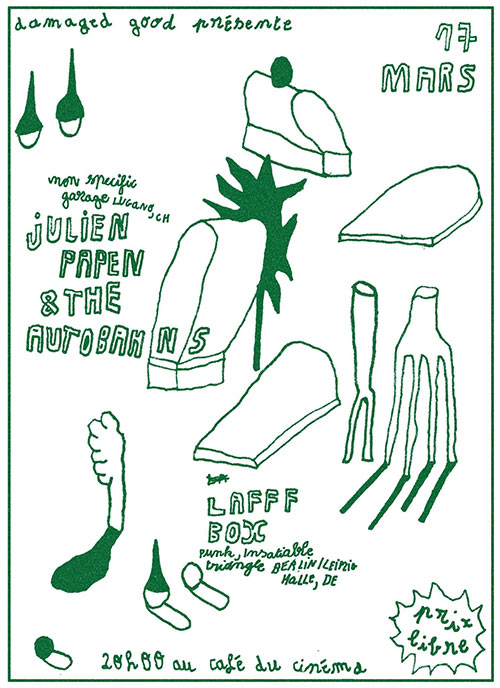 Julien Papen & The Autobahns + Lafff Box au Café du Cinéma le 17 mars 2022 à Nantes (44)