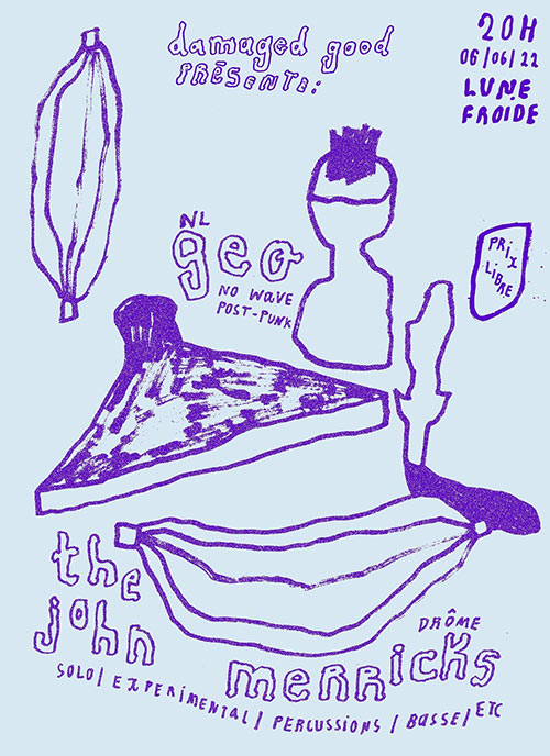 Geo + The John Merricks à Lune Froide le 06 juin 2022 à Nantes (44)
