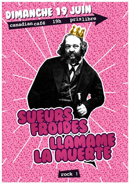 Llamame La Muerte + Sueurs Froides au Canadian Café le 19 juin 2022 à Tours (37)