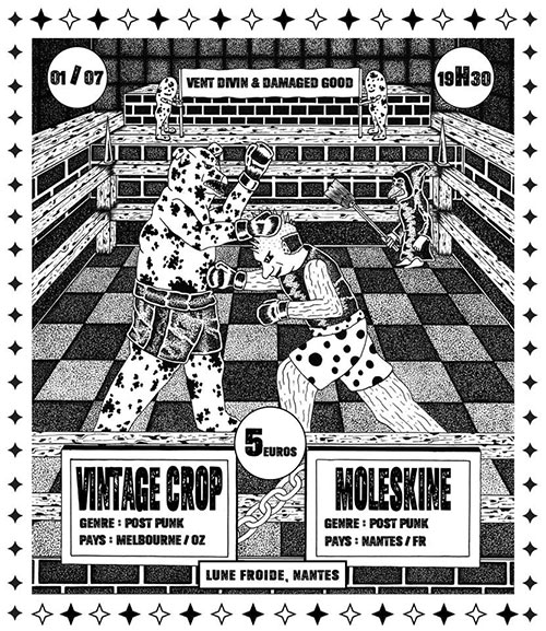 Vintage Crop + Moleskine à Lune Froide le 01 juillet 2022 à Nantes (44)