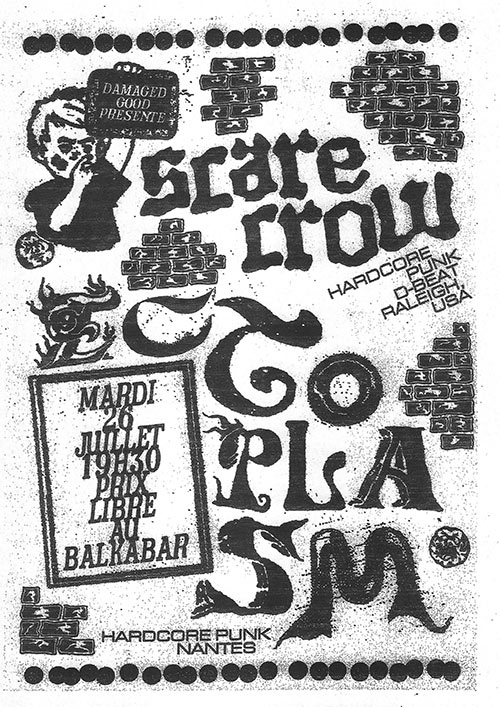 Scarecrow + Ectoplasm au Balkabar le 26 juillet 2022 à Nantes (44)