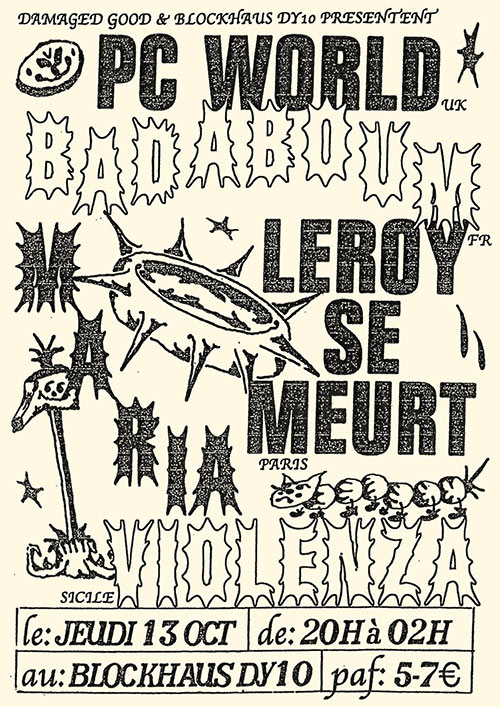 DG #40 @ Blockhaus DY10 le 13 octobre 2022 à Nantes (44)