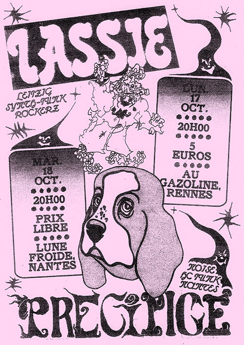 Lassie + Precipice à Lune Froide le 18 octobre 2022 à Nantes (44)