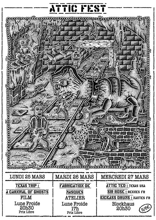 Attic Fest @ Blockhaus DY10 le 27 mars 2024 à Nantes (44)