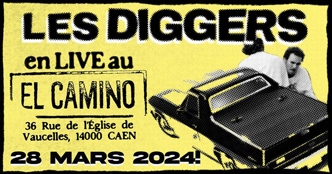 Les Diggers au El Camino le 28 mars 2024 à Caen (14)