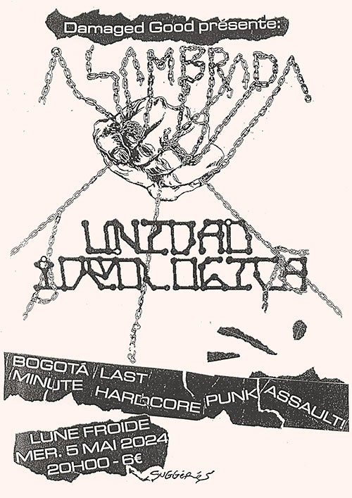 Alambrada + Unidad Ideológica à Lune Froide le 05 juin 2024 à Nantes (44)