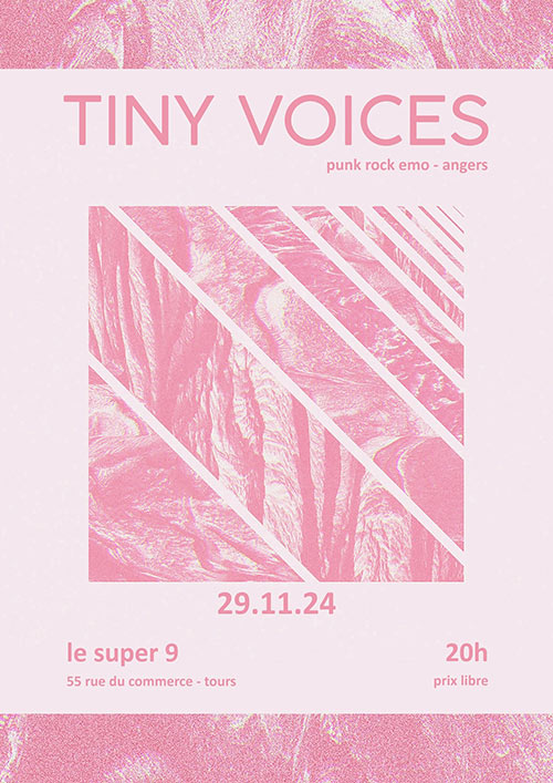 Tiny Voices au Super 9 le 29 novembre 2024 à Tours (37)