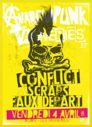 Conflict + Faux Départ + Scraps aux Tanneries le 04 avril 2025 à Dijon (21)