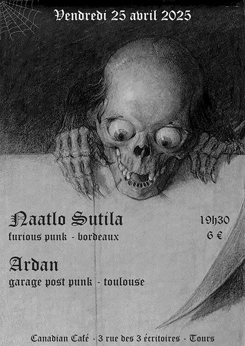 Naatlo Sutila + Ardan au Canadian Café le 25 avril 2025 à Tours (37)