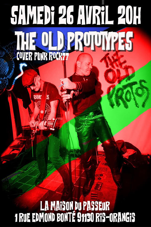 The Old Prototypes à la Maison du Passeur le 26 avril 2025 à Ris-Orangis (91)