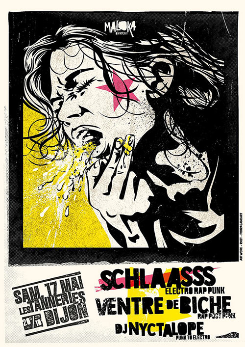 Schlaasss + Ventre de Biche aux Tanneries le 17 mai 2025 à Dijon (21)