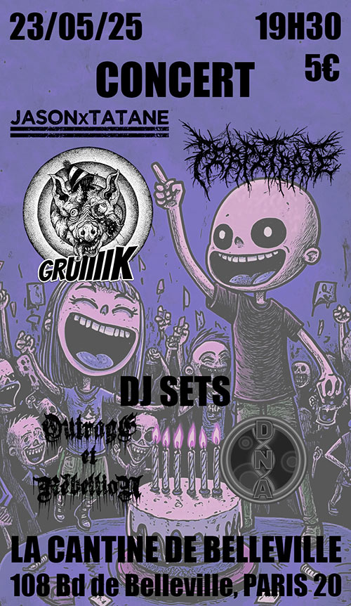 Concert à la Cantine de Belleville le 23 mai 2025 à Paris (75)
