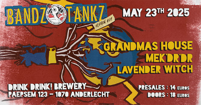 Bandz And Tankz #9 le 23 mai 2025 à Anderlecht (BE)