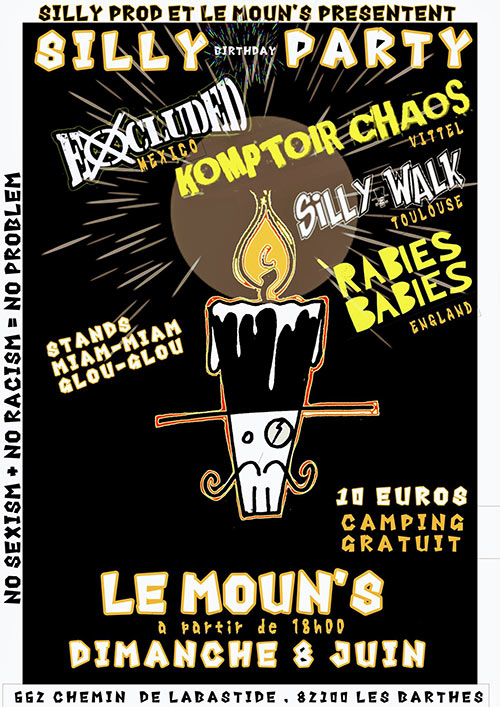 Silly Birthday Party le 08 juin 2025 à Les Barthes (82)