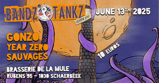 Bandz And Tankz #10 le 13 juin 2025 à Schaerbeek (BE)